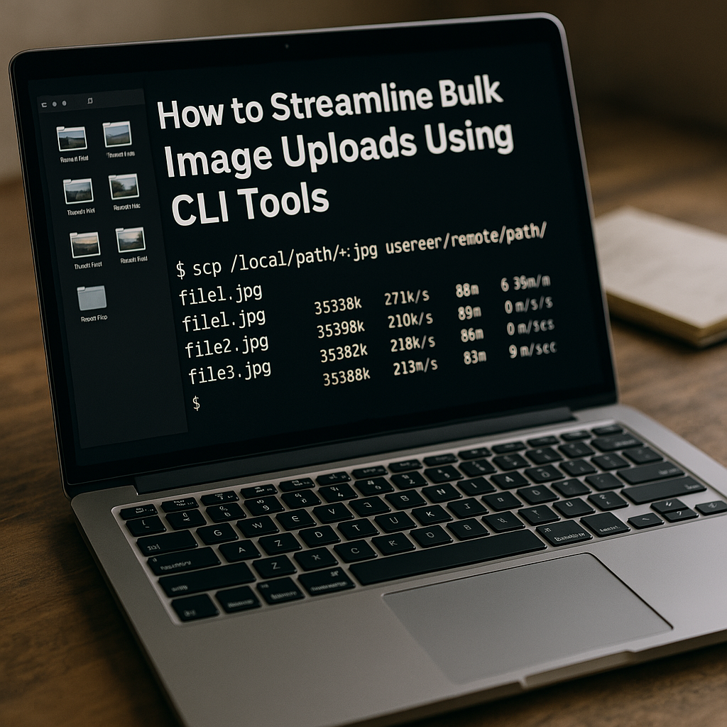 How to Streamline Bulk Image Uploads Using CLI Tools
